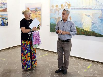 Открытие выставки живописи "Здравствуй море, здравствуй Солнце"