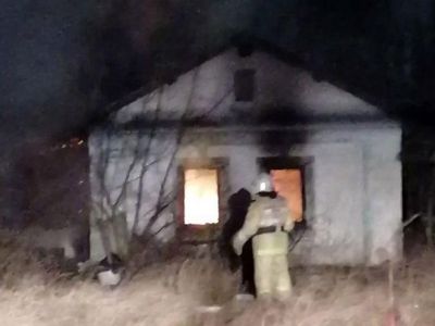 Пожар в селе Береговое: горел частный дом