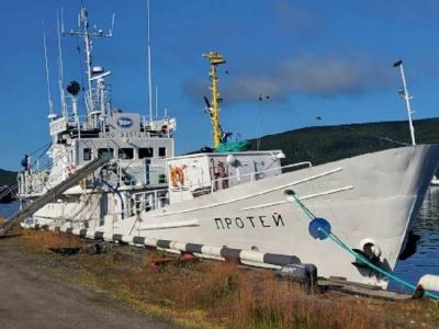 Из порта Керчи впервые за 30 лет вышло научно-исследовательское судно