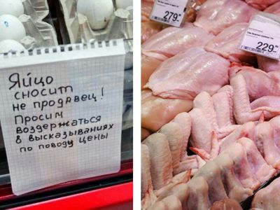 В России снова подорожали куриные яйца