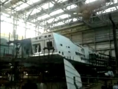 На заводе «Море» кран упал с высоты 35 метров (видео)