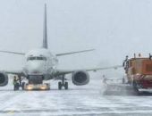 В Москве сильный снегопад, работа аэропортов частично приостановлена