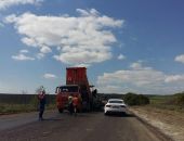 Трассу «Симферополь – Феодосия» продолжают ремонтировать и в праздники