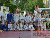 В Феодосии выступили юные дзюдоисты