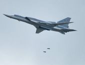 Российские бомбардировщики атаковали позиции в районе Пальмиры (Сирия)