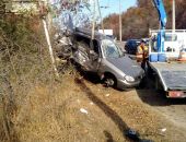 В Крыму на выезде из Симферополя сегодня в ДТП погибли три человека (фото)