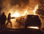 В столице Крыма два автомобиля загорелись на ходу