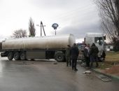Подробности вчерашнего столкновения автобуса и бензовоза в Феодосии