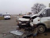 Вчера под Белогорском Газель въехала в ВАЗ, двое пострадавших
