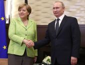 Владимир Путин встретился с Ангелой Меркель, они поговорили о политике