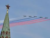 Воздушная часть военного парада Победы в Москве отменена из-за погоды