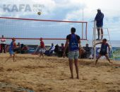 В Феодосии состоялось открытие турнира по пляжному волейболу (видео)