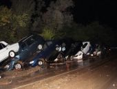 Вчера вечером на дороге Судак-Грушевка сошел селевой поток, пострадали автомобили