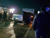 В столице Крыма Mercedes протаранил КамАЗ, водитель иномарки погиб (фото)