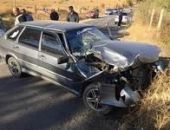 В Крыму близ Судака ДТП – автомобиль ВАЗ разбился о трактор ЮМЗ (фото)