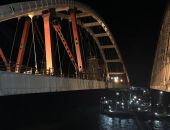 Автодорожная арка Крымского моста поднята на проектную высоту (фото)