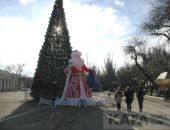 Феодосия, начало января, выглянуло солнце, в городе пусто...