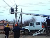 Из-за порывистого ветра в Крыму без электроснабжения остались жители десятка сёл в четырёх районах