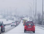 Выпавший снег и гололёд в Севастополе снова стал причиной транспортного коллапса (фото)