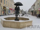 В последние дни зимы Феодосию засыпало снегом