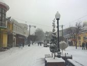 За сутки в Симферополе выпало 14 сантиметров снега