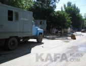 В Феодосии уменьшилось число порывов водовода
