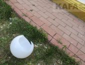 Разбивший плафоны у светомузыкального фонтана в Феодосии заплатит штраф