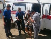 На мысе Меганом под Судаком перевернулся автомобиль, трое пострадавших