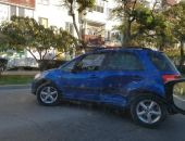 Сегодня в Феодосии очередное ДТП: не разъехались два автомобиля на улице Советской