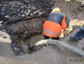 Участились порывы водопроводных труб 