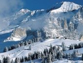 В горах Крыма во время метели и снегопада заблудились пять туристов, их спасли сотрудники МЧС