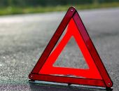 В Крыму на трассе "Таврида опрокинулся грузовой автомобиль