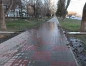 Вечером во вторник в Феодосии произошел еще один порыв на водопроводных сетях