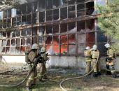 Пожар на заводе пластмасс в столице Крыма ликвидирован