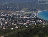 В Коктебеле реконструируют автодорогу по улице Арматлукская