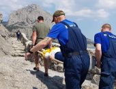 В Крыму на "Тропе Голицына" травмировалась туристка из Москвы (фото)