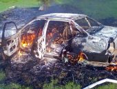 В Крыму снова дотла сгорел автомобиль