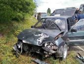 ДТП в Крыму: во Владиславовке столкнулись два ВАЗа, пострадал водитель (фото)