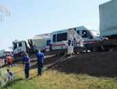 В колонну МЧС, ехавшую в Крым на разминирование, врезалась фура