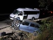 ДТП в Крыму: на трассе Симферополь – Феодосия столкнулись легковушка и микроавтобус