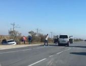 ДТП в Крыму: сегодня под Евпаторией столкнулись микроавтобус и легковушка, пострадали 4 человека