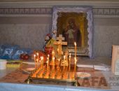Новогодний молебен в храме Феодосии