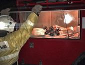 Крымские огнеборцы ликвидировали пожар на заброшенном консервном заводе