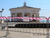 В Феодосии закрыли для посещения набережную