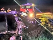 Вчера вечером в Крыму столкнулись ВАЗ и Мерседес, есть пострадавшие