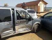 ДТП в Крыму: близ Приморского столкнулись три легковых автомобиля (фото)