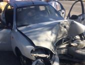 Вчера в Феодосии автомобиль врезался в дерево