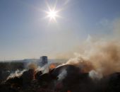 В Крыму полиция сожгла КамАЗ наркотиков  
