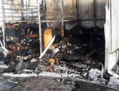 В Евпатории этой ночью горел Колхозный рынок, большой ущерб