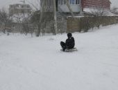 Феодосия: и тут внезапно пошел снег...